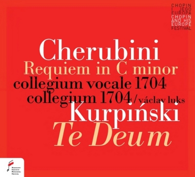 【CD輸入】 Cherubini ｹﾙﾋﾞｰﾆ / ケルビーニ：レクィエム ハ短調、クルピンスキ：テ・デウム ヴァーツラフ・ルクス＆コレギウ