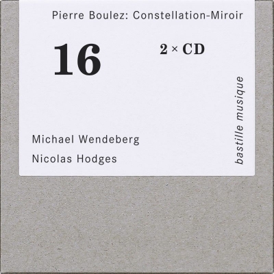 【CD輸入】 ブーレーズ、ピエール（1925-2016） / ピアノ作品全集 ミヒャエル・ヴェンデベルク、ニコラス・ホッジズ（2CD）
