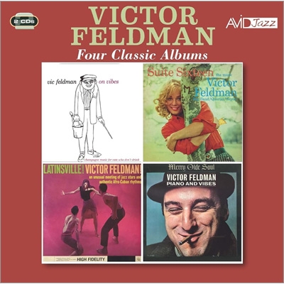 【CD輸入】 Victor Feldman ビクターフェルドマン / Four Classic Albums