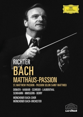 【DVD】 Bach, Johann Sebastian バッハ / マタイ受難曲 カール・リヒター＆ミュンヘン・バッハ管弦楽団（日本語字幕付）（2D