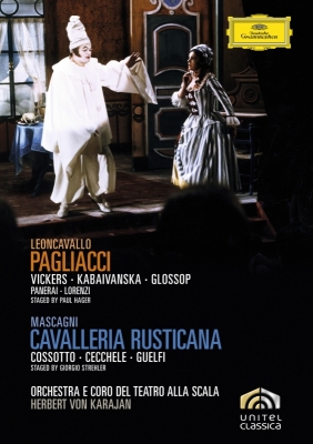 【DVD】 Mascagni/Leoncavallo / マスカーニ：カヴァレリア・ルスティカーナ、レオンカヴァッロ：道化師 カラヤン＆スカラ座