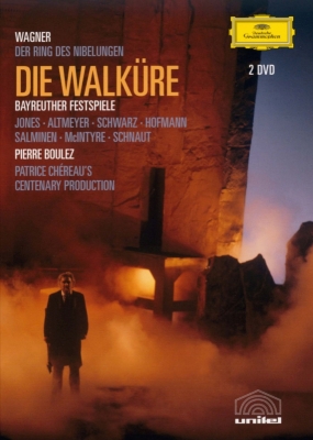 【DVD】 Wagner ワーグナー / 『ワルキューレ』全曲 パトリス・シェロー演出、ピエール・ブーレーズ＆バイロイト、ペーター・