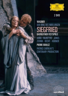 【DVD】 Wagner ワーグナー / 『ジークフリート』全曲 パトリス・シェロー演出、ピエール・ブーレーズ＆バイロイト、M.ユング