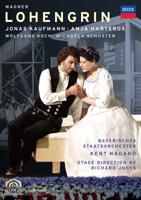 【DVD】 Wagner ワーグナー / 『ローエングリン』全曲 ジョーンズ演出、ケント・ナガノ＆バイエルン国立歌劇場、ヨナス・カウ
