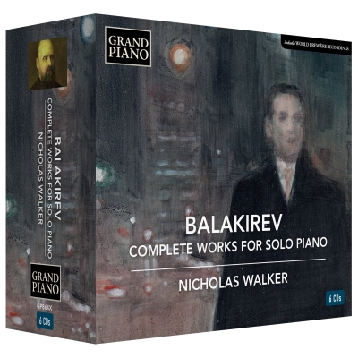 【CD輸入】 バラキレフ（1837-1910） / 独奏ピアノのための作品全集 ニコラス・ウォーカー（6CD） 送料無料