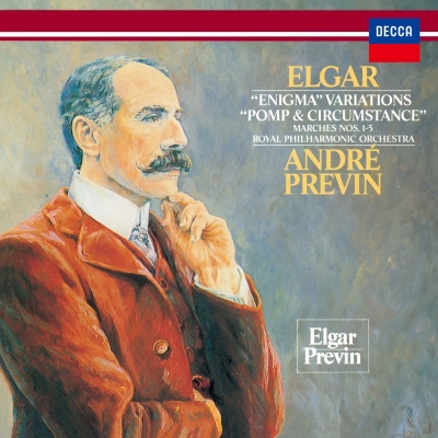 【SHM-CD国内】 Elgar エルガー / エニグマ変奏曲、行進曲『威風堂々』5曲 アンドレ・プレヴィン＆ロイヤル・フィル