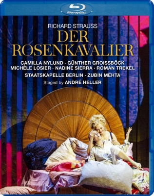 【Blu-ray】 Strauss, R. シュトラウス / 『ばらの騎士』全曲 ヘラー演出、ズービン・メータ＆ベルリン国立歌劇場、ニールン
