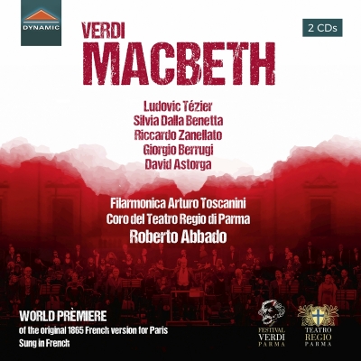 【CD輸入】 Verdi ベルディ / 『マクベス』1865年フランス語版全曲 ロベルト・アバド＆トスカニーニ・フィル、リュドヴィク・