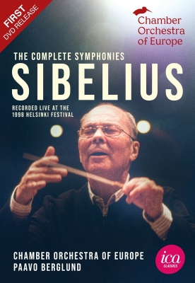 【DVD】 Sibelius シベリウス / 交響曲全集 パーヴォ・ベルグルンド＆ヨーロッパ室内管弦楽団（1998年ヘルシンキ・ライヴ）（