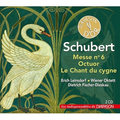 【CD輸入】 Schubert シューベルト / ミサ曲第6番（ラインスドルフ指揮）、白鳥の歌（フィッシャー＝ディースカウ）、八重奏曲
