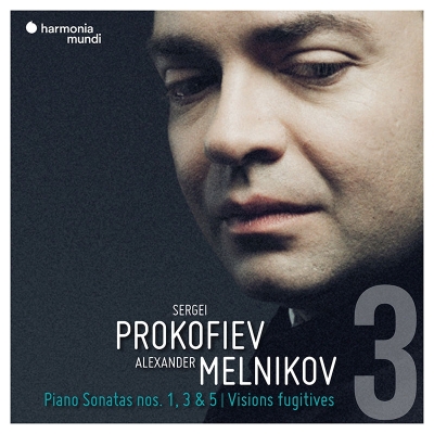 【CD輸入】 Prokofiev プロコフィエフ / ピアノ・ソナタ第1番、第3番、第5番、束の間の幻影 アレクサンドル・メルニコフ 送料