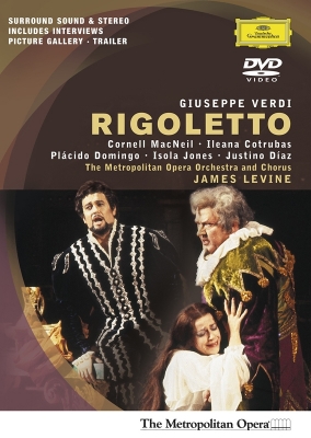 【DVD】 Verdi ベルディ / 『リゴレット』全曲 デクスター演出、レヴァイン＆メトロポリタン歌劇場、コーネル・マックニール