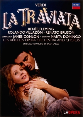 【DVD】 Verdi ベルディ / 『椿姫』全曲 M.ドミンゴ演出、コンロン＆ロサンジェルス・オペラ、ルネ・フレミング、ローランド