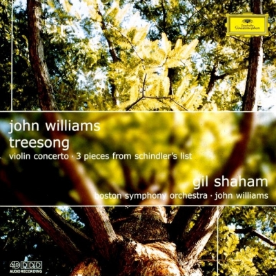 【Hi Quality CD】 John Williams ジョンウィリアムズ / ヴァイオリン協奏曲、木の歌、『シンドラーのリスト』からの3つの小品
