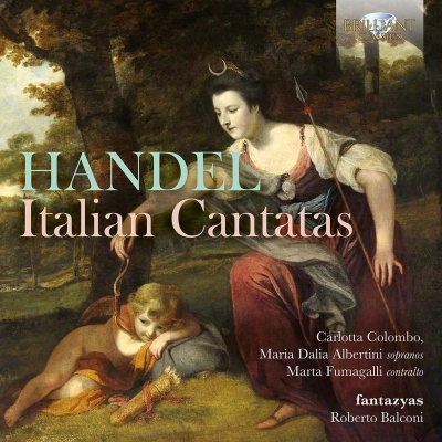 【CD輸入】 Handel ヘンデル / イタリアン・カンタータ集 ロベルト・バルコーニ＆ファンタジアス、カルロッタ・コロンボ、他