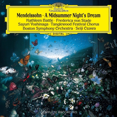 【SHM-CD国内】 Mendelssohn メンデルスゾーン / 劇音楽『真夏の夜の夢』 小澤征爾＆ボストン交響楽団、吉永小百合（ナレーシ