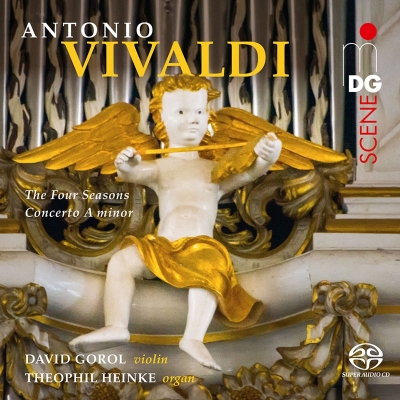 【SACD輸入】 Vivaldi ヴィヴァルディ / ヴァイオリン協奏曲集『四季』〜ヴァイオリンとオルガン版 ダヴィッド・ゴロル、テオ