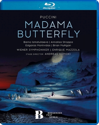 【Blu-ray】 Puccini プッチーニ / 『蝶々夫人』全曲 ホモキ演出、マッツォーラ＆ウィーン響、イスマトゥラエワ、モントヴィ