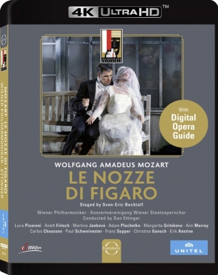 【Blu-ray】 Mozart モーツァルト / 『フィガロの結婚』全曲 ベヒトルフ演出、エッティンガー＆ウィーン・フィル、プラチェツ