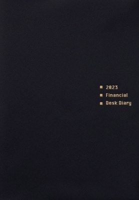 【単行本】 近代セールス社 / Financial Desk Diary(ブラック) 2023年版手帳