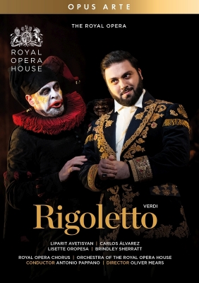 【DVD】 Verdi ベルディ / 『リゴレット』全曲 ミアーズ演出、パッパーノ＆コヴェント・ガーデン王立歌劇場、C.アルバレス、