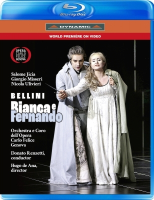 【Blu-ray】 Bellini ベッリーニ / 歌劇『ビアンカとフェルナンド』全曲 デ・アナ演出、レンゼッティ＆カルロ・フェリーチェ