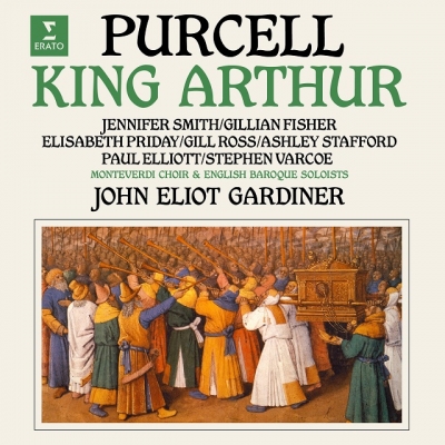 【LP】 Purcell パーセル / 歌劇『アーサー王』ジョン・エリオット・ガーディナー、ジェニファー・スミス、ジリアン・フィッシ