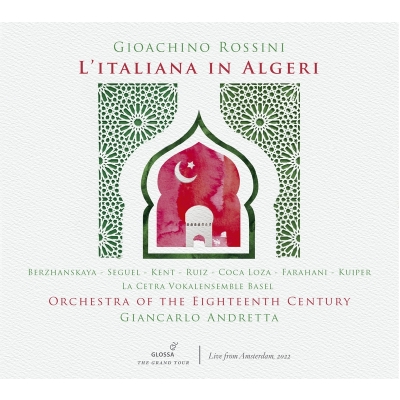 【CD輸入】 Rossini ロッシーニ / 『アルジェのイタリア女』全曲 ジャンカルロ・アンドレッタ＆18世紀オーケストラ、リカルド