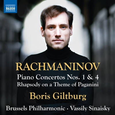 【CD輸入】 Rachmaninov ラフマニノフ / ピアノ協奏曲第1番、第4番、パガニーニの主題による狂詩曲 ボリス・ギルトブルグ、ワ