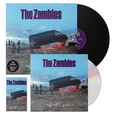 【CD輸入】 Zombies ゾンビーズ / Different Game Black Vinyl + Cd + Cassette + Signed Artprint 送料無料