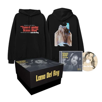 【CD輸入】 Lana Del Rey / Did You Know That There's A Tunnel Under Ocean Blvd: Black Hoodie Box Set (S Size) 送料無料