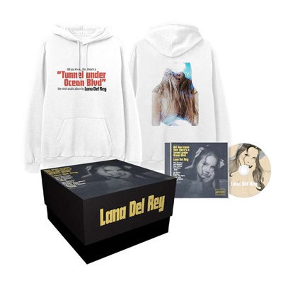 【CD輸入】 Lana Del Rey / Did You Know That There's A Tunnel Under Ocean Blvd: White Hoodie Box Set (Xl Size) 送料無