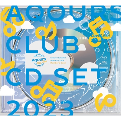 【CD Maxi国内】初回限定盤 Aqours (ラブライブ!サンシャイン!!) / ラブライブ!サンシャイン!! Aqours CLUB CD SET 2023 CLEAR