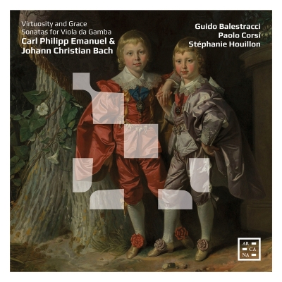 【CD輸入】 Bach (Family) *cl* / 『技巧と装飾〜ヴィオラ・ダ・ガンバと鍵盤のためのソナタ集〜C.P.E.バッハ、J.C.バッハ』