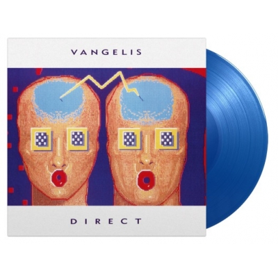 【LP】 Vangelis バンゲリス / Direct (ブルー・ヴァイナル仕様 / 2枚組 / 180グラム重量盤レコード / Music On Vinyl) 送料無