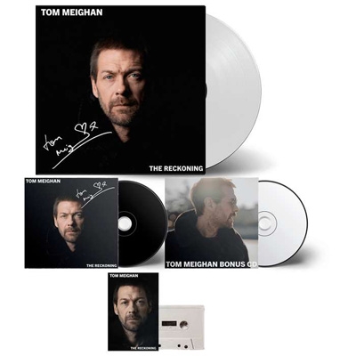 【CD輸入】 Tom Meighan / Reckoning Signed Exclusive White Vinyl Album, Cd Album (Signed), Limited Edition Cassette