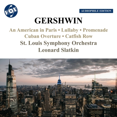 【CD輸入】 Gershwin ガーシュウィン / パリのアメリカ人、キューバ序曲、キャットフィッシュ・ロウ、他 レナード・スラトキ