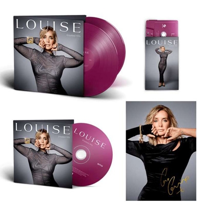 【CD輸入】 Louise / Greatest Hits 2lp Violet Colour Vinyl + Cd + Cassette + Signed Photo 送料無料