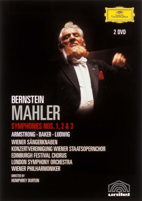 【DVD】 Mahler マーラー / 交響曲第1番『巨人』、第2番『復活』、第3番 レナード・バーンスタイン＆ウィーン・フィル、ロン