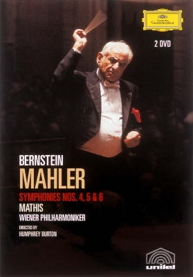 【DVD】 Mahler マーラー / 交響曲第4番、第5番、第6番『悲劇的』 レナード・バーンスタイン＆ウィーン・フィル、エディト・