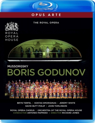 【Blu-ray】 Mussorgsky ムソルグスキー / 『ボリス・ゴドゥノフ』原典版全曲 ジョーンズ演出、パッパーノ＆コヴェント・ガー