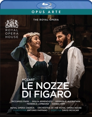 【Blu-ray】 Mozart モーツァルト / 『フィガロの結婚』全曲 マクヴィカー演出、アントニオ・パッパーノ＆コヴェント・ガーデ