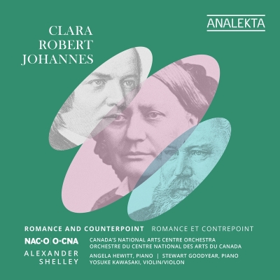 【CD輸入】 Brahms ブラームス / ブラームス：交響曲第4番、シューマン：交響曲第4番、C.シューマン：ロマンス、他 アレクサ