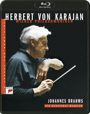 【Blu-ray】 Brahms ブラームス / ドイツ・レクィエム ヘルベルト・フォン・カラヤン＆ウィーン・フィル、キャスリーン・バト