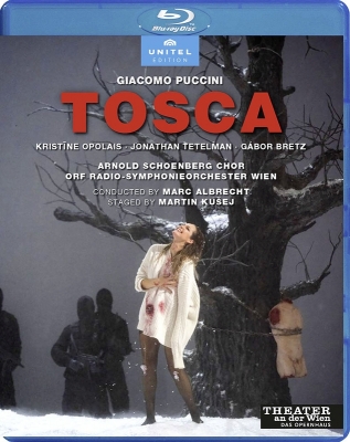 【Blu-ray】 Puccini プッチーニ / 『トスカ』全曲 クシェイ演出、M.アルブレヒト＆ウィーン放送交響楽団、クリスティーネ・