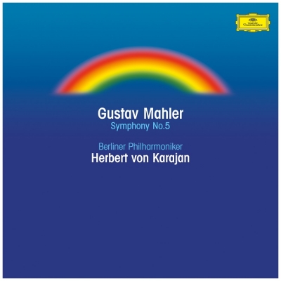 【LP】 Mahler マーラー / 交響曲第５番 カラヤン＆ベルリン・フィル（再プレス / 180グラム重量盤レコード / Deutsche Gramm