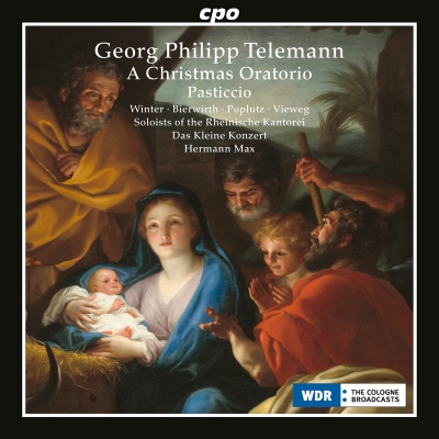【CD輸入】 Telemann テレマン / パスティッチョによるクリスマス・オラトリオ ヘルマン・マックス＆ダス・クライネ・コンツ