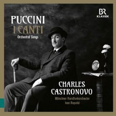 【LP】 Puccini プッチーニ / 管弦楽伴奏歌曲集 チャールズ・カストロノヴォ(テノール)、イヴァン・レプシッチ(指揮)、ミュン