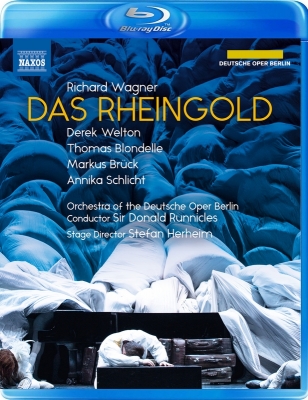 【Blu-ray】 Wagner ワーグナー / 『ラインの黄金』全曲 ヘアハイム演出、ラニクルズ＆ベルリン・ドイツ・オペラ、デレク・ウ