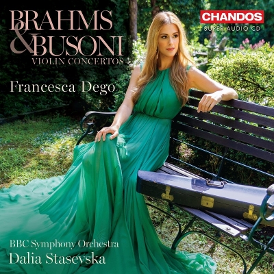 【SACD輸入】 Brahms ブラームス / ブラームス：ヴァイオリン協奏曲、ブゾーニ：ヴァイオリン協奏曲 フランチェスカ・デゴ、